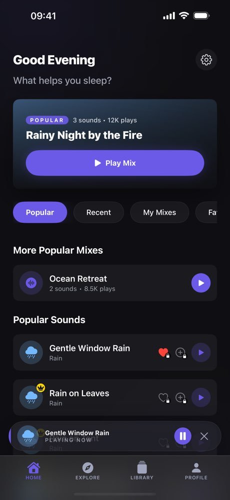 Snoozio Sleep Timer - Fade Out Settings